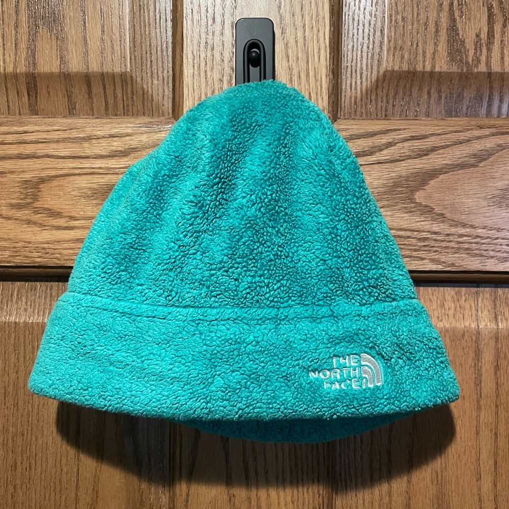 North Face brand beanie, stocking cap